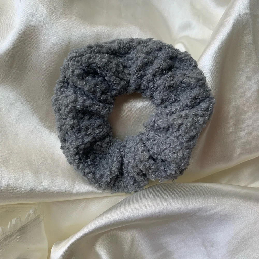 Teddy Sweaterlike Scrunchies